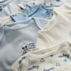 0-36 meses | Conjunto de 7 calções de manga curta do Mickey Mouse da Disney