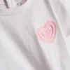 0-36 meses | Conjunto de camisas com bolso em forma de coração e calças