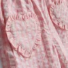0-36 meses | Conjunto de camisas com bolso em forma de coração e calças