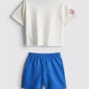 0-36 meses | Conjunto de camisas com motivo de basquetebol e calções