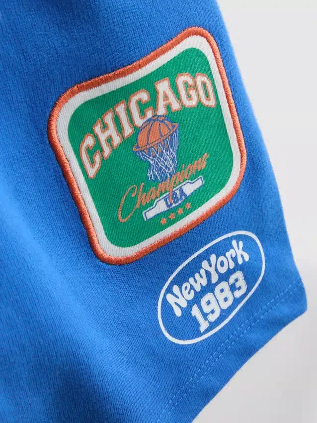 0-36 meses | Conjunto de camisas com motivo de basquetebol e calções
