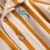 0-36 meses | Conjunto de camisas e calções com padrão às riscas