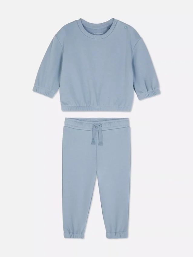 0-36 meses | Conjunto de camisola e calças de treino