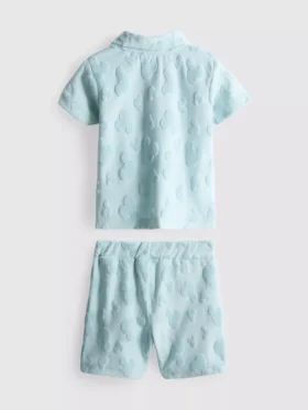 0-36 meses | Conjunto de camisola e calções de felpo do Mickey Mouse da Disney