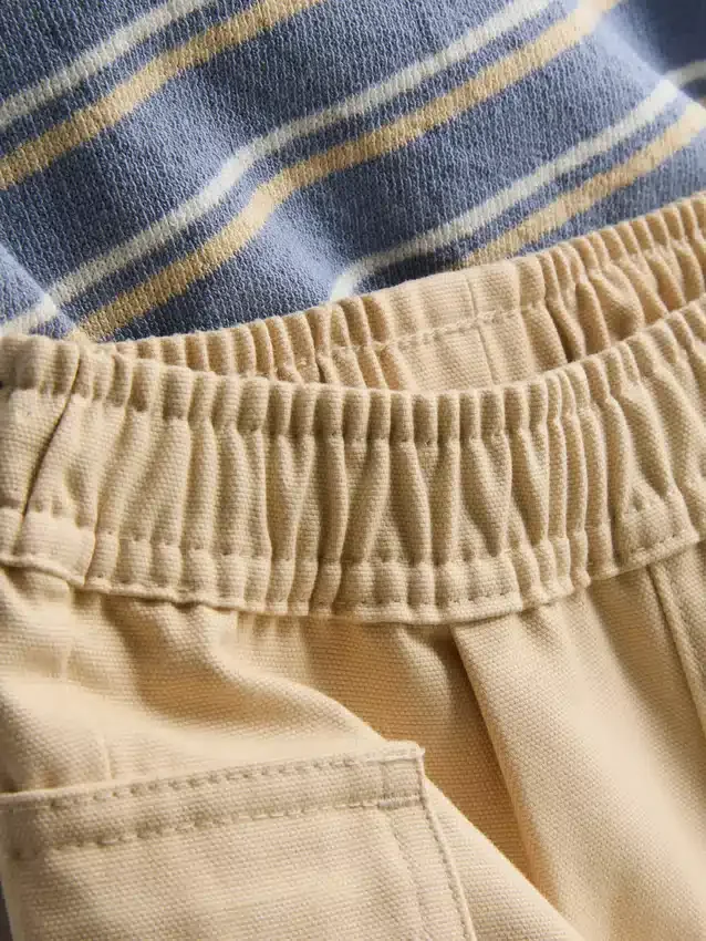 0-36 meses | Conjunto de t-shirt e calções cargo