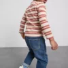 0-36 meses | Jeans com bainha enrolada