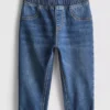 0-36 meses | Jeans com bainha enrolada