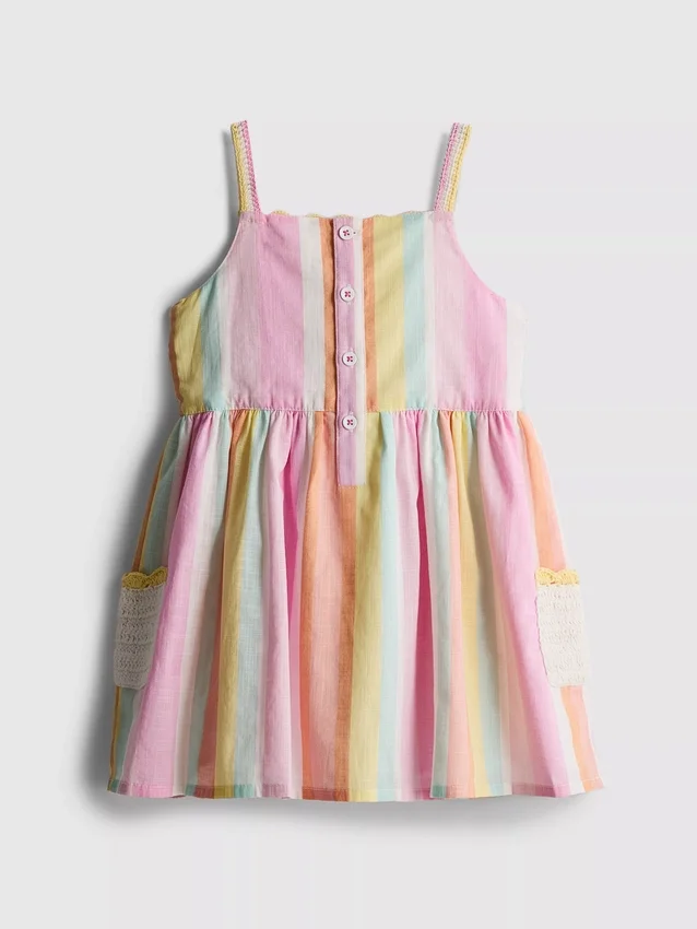 0-36 meses | vestido de alças em croché