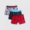1,5-10 anos | Conjunto de 3 calções Marvel Spider-Man