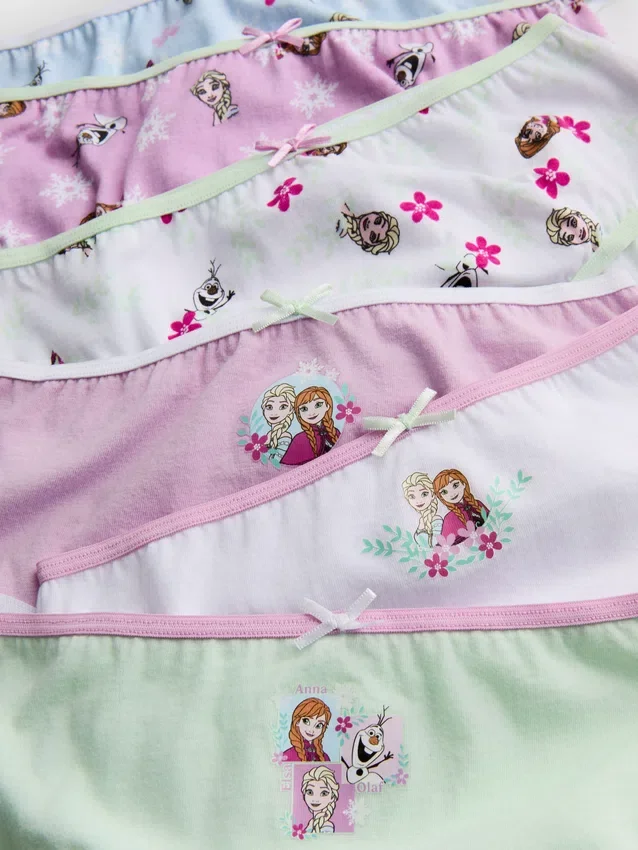 1,5-10 anos | Conjunto de 6 cuecas «Frozen» da Disney