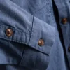 1,5-12 anos | Camisa larga em mistura de linho da The Edit