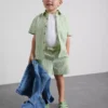 1,5-12 anos | Conjunto de camisa xadrez e calções da Stacey Solomon
