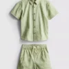 1,5-12 anos | Conjunto de camisa xadrez e calções da Stacey Solomon
