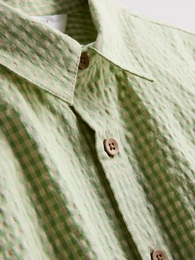 1,5-12 anos | Conjunto de camisa xadrez e calções da Stacey Solomon
