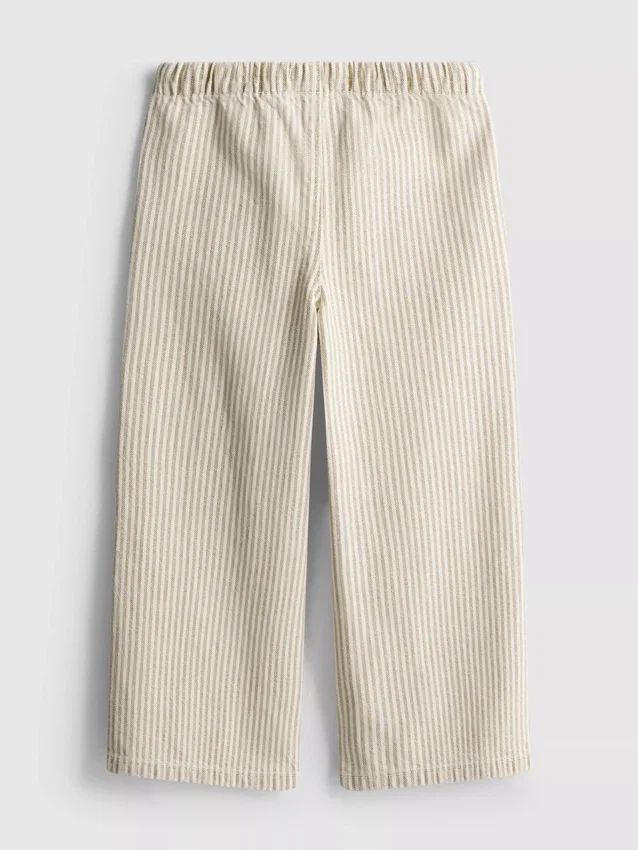 1,5-12 anos | Jeans de algodão com riscas finas da The Edit