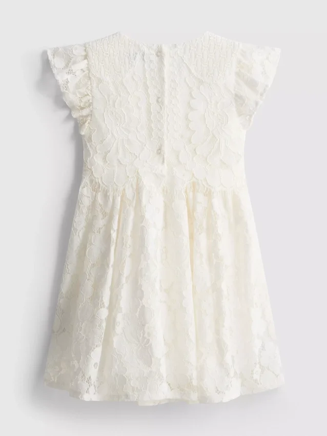 1,5-12 anos | vestido smock com renda da The Edit