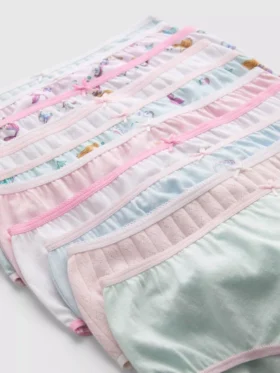 1,5-14 anos | Conjunto de 10 cuecas com desenhos de sereias