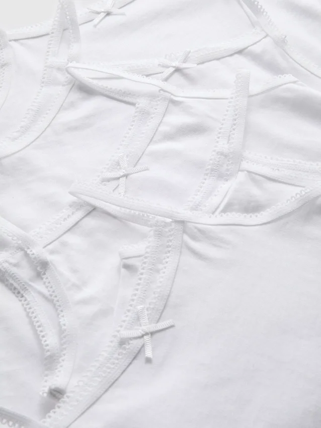 1,5-15 anos | Conjunto de 5 tops tipo cami