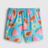 1,5-7 anos | calções de banho com estampado de frutas