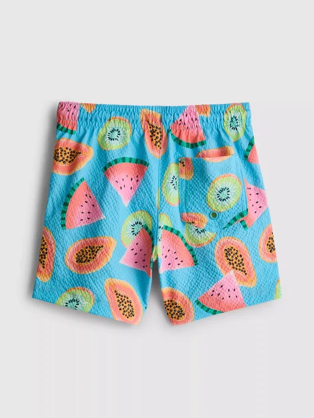 1,5-7 anos | calções de banho com estampado de frutas