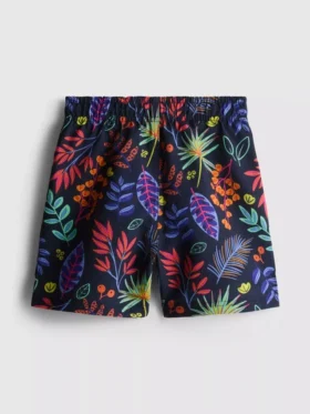 1,5-7 anos | calções de banho com estampado floral