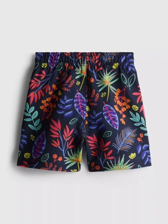 1,5-7 anos | calções de banho com estampado floral