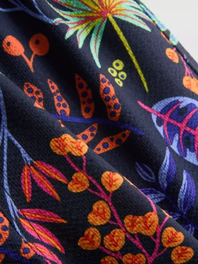 1,5-7 anos | calções de banho com estampado floral
