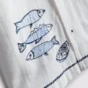 1,5-7 anos | Camisa com bordado de peixe