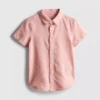 1,5-7 anos | camisa oxford de manga curta