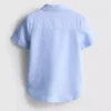 1,5-7 anos | camisa oxford de manga curta