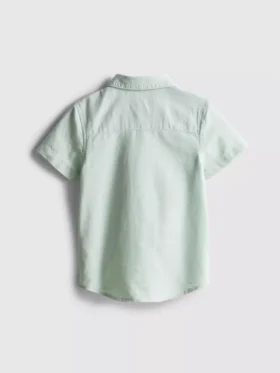 1,5-7 anos | camisa oxford de manga curta