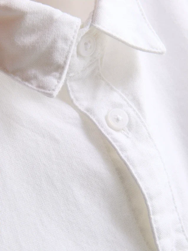 1,5-7 anos | camisa oxford de manga curta