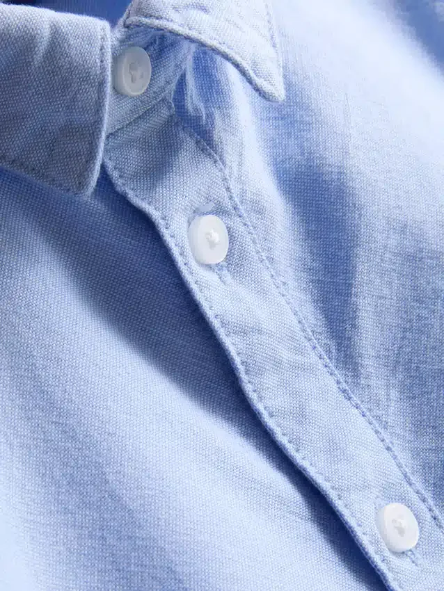 1,5-7 anos | camisa oxford de manga curta