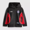 1,5-7 anos | Camisola com capuz e fecho de correr do Paris Saint-Germain F.C.