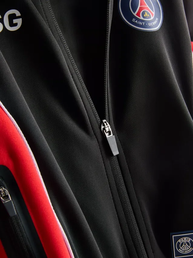 1,5-7 anos | Camisola com capuz e fecho de correr do Paris Saint-Germain F.C.