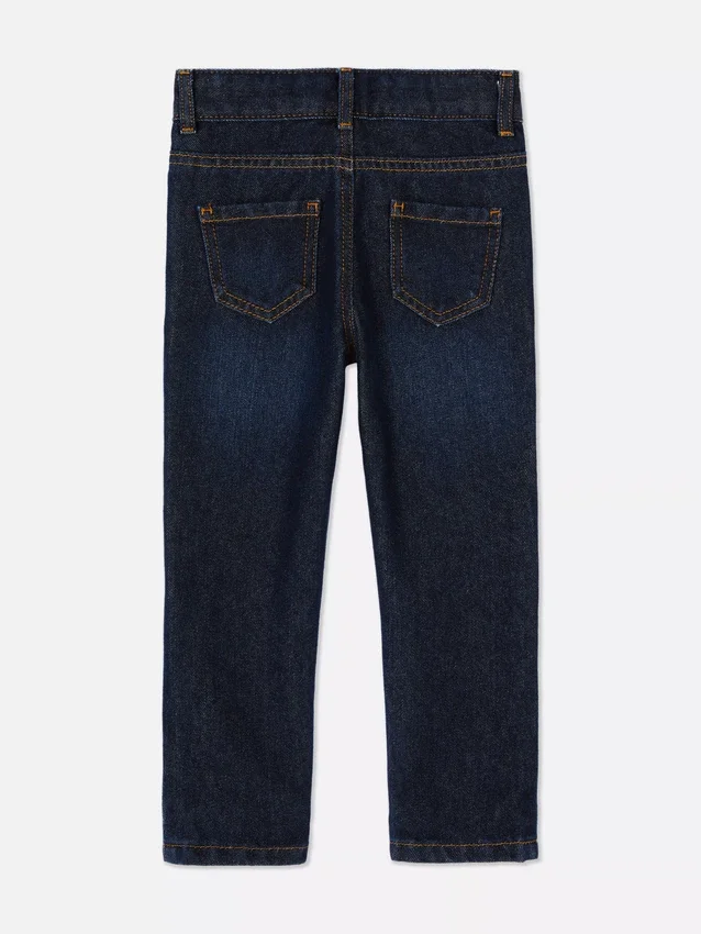 1,5-7 anos | Jeans de perna reta