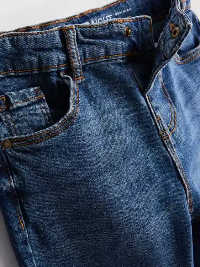 1,5-7 anos | Jeans de perna reta