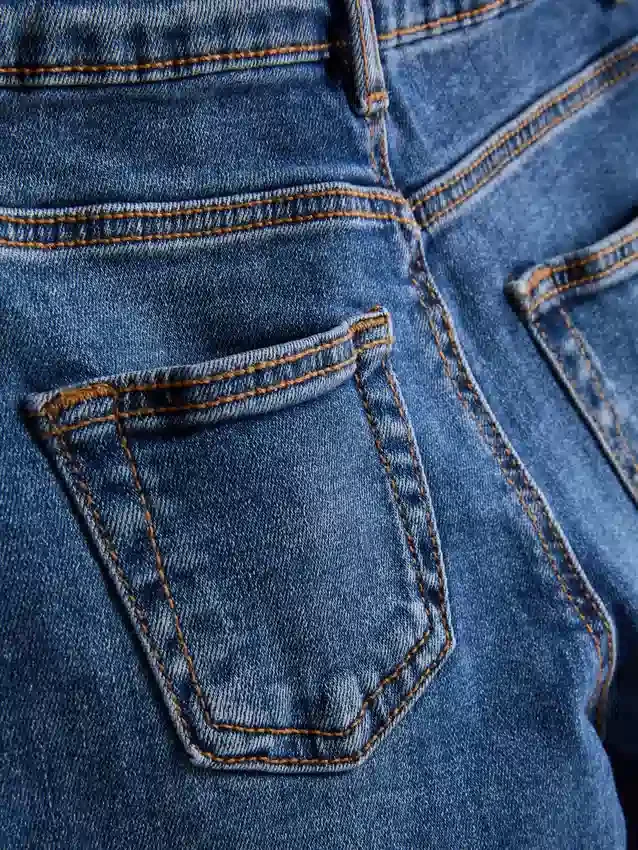 1,5-7 anos | Jeans de perna reta