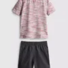 1,5-7 anos | t-shirt e calções desportivos