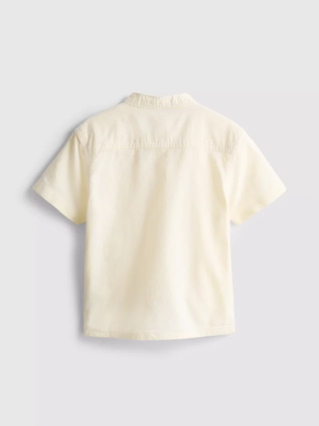 1,5-8 anos | camisa com gola de banda