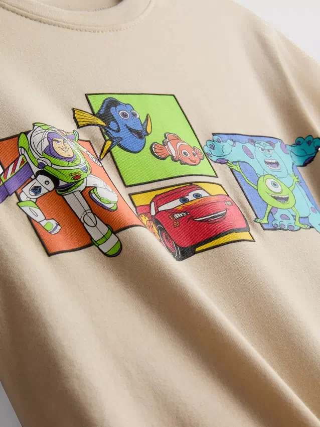 1,5-8 anos | Camisa com personagens da Disney·Pixar