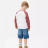 1,5-8 anos | camisola com blocos de cor