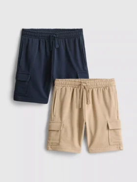 1,5-8 anos | Conjunto de 2 calções cargo