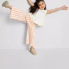 1,5-8 anos | Conjunto de blusa com peplum bordado e calças