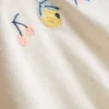 1,5-8 anos | Conjunto de blusa com peplum bordado e calças