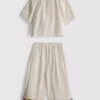1,5-8 anos | Conjunto de blusa e calças em croché