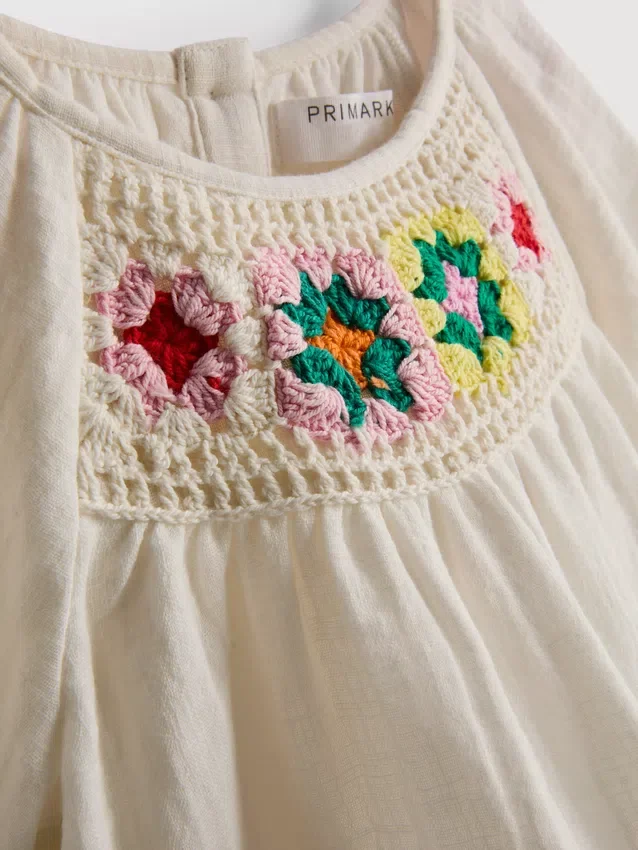 1,5-8 anos | Conjunto de blusa e calças em croché