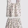 1,5-8 anos | Conjunto de blusa e calções Hello Kitty