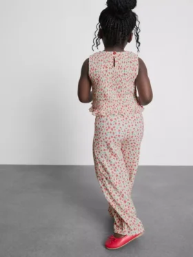 1,5-8 anos | Conjunto de blusa sem mangas e calças