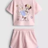 1,5-8 anos | Conjunto de calções da Minnie Mouse da Disney